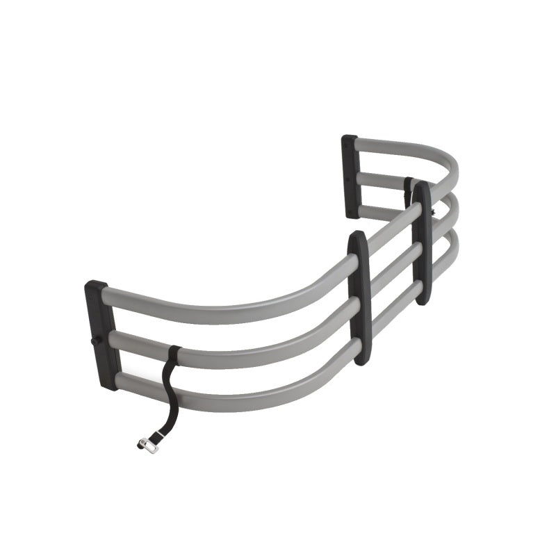 AMP Research 2007-2017 Chevrolet Silverado Standard Bed Bedxtender - Silver - awdtuningtx