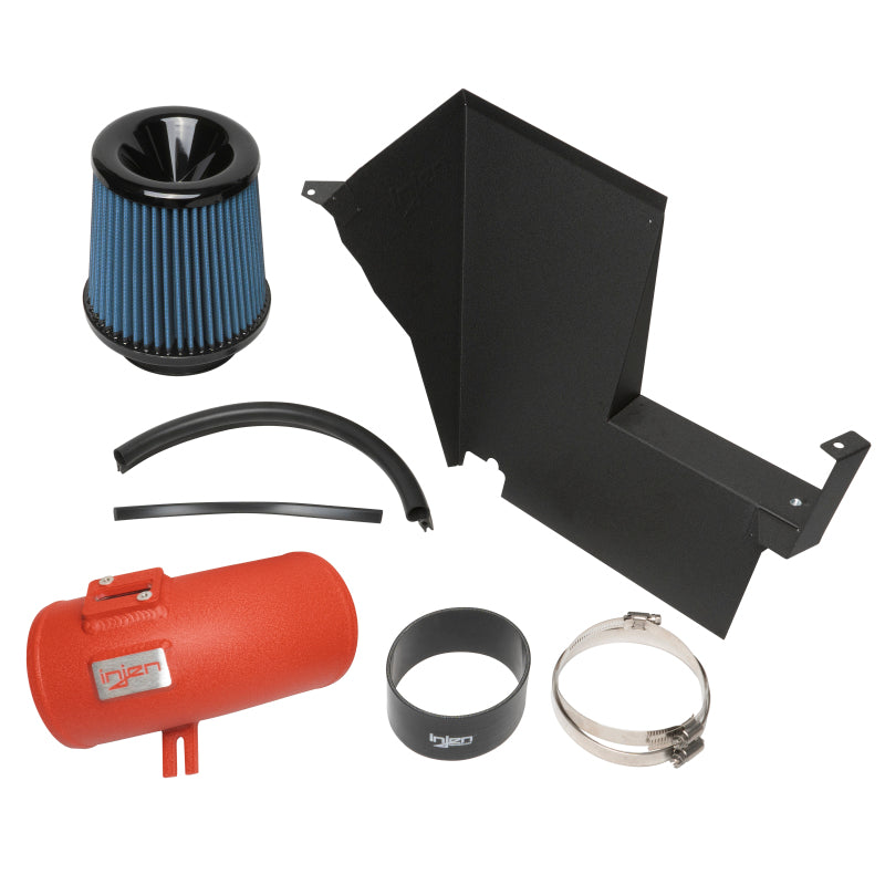 Injen 2020 BMW M340i SP Short Ram Air Intake System Wrinkle Red Finish - awdtuningtx