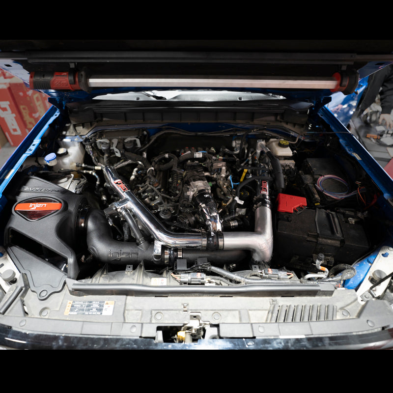 Injen 2021-2022 Ford Bronco V6-2.7L Twin Turbo Evolution Intake (Oiled) - awdtuningtx