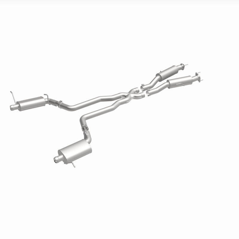 MagnaFlow 12 Jeep Grand Cherokee V8 6.4L Dual Split Rear Exit Stainless Cat Back Performance Exhaust - awdtuningtx