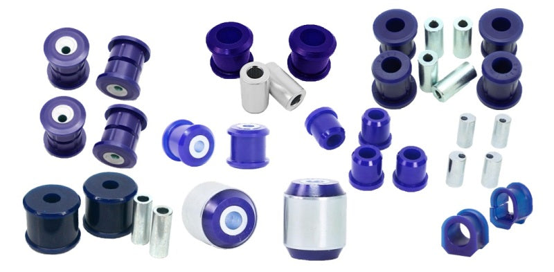 SuperPro 1993 Mazda RX-7 Base Front / Rear Vehicle Master Bushing Kit - Camber Adjustable - awdtuningtx
