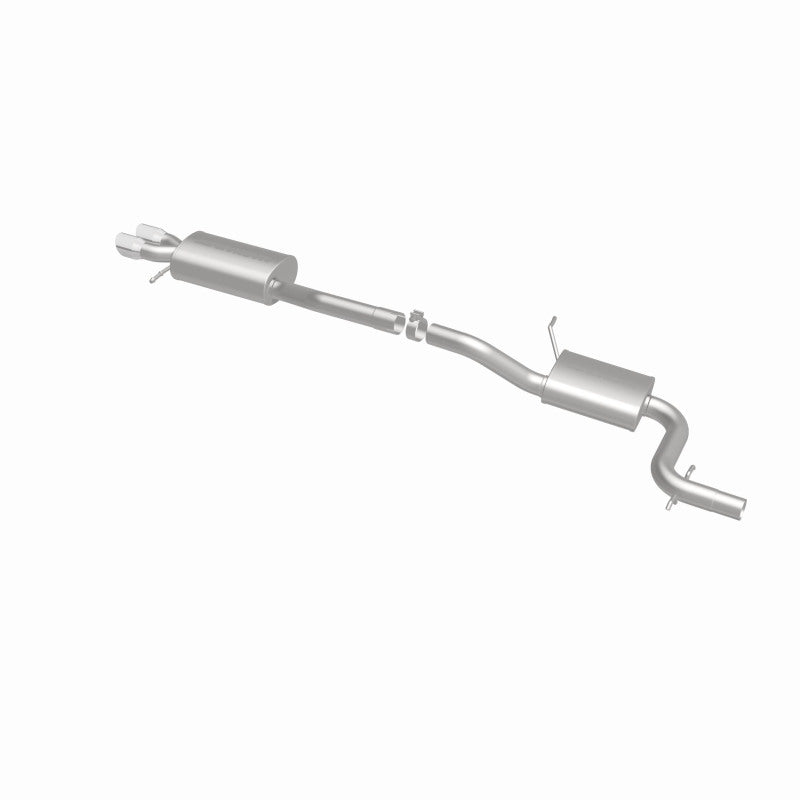 MagnaFlow 12 VW Jetta 2.0L Turbocharged Dual Straight D/S Rear Exit Stainless Cat Back Perf Exhaust - awdtuningtx