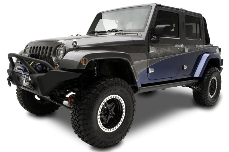 AMP Research 2007-2017 Jeep Wrangler JK 4 Door PowerStep - Black - awdtuningtx