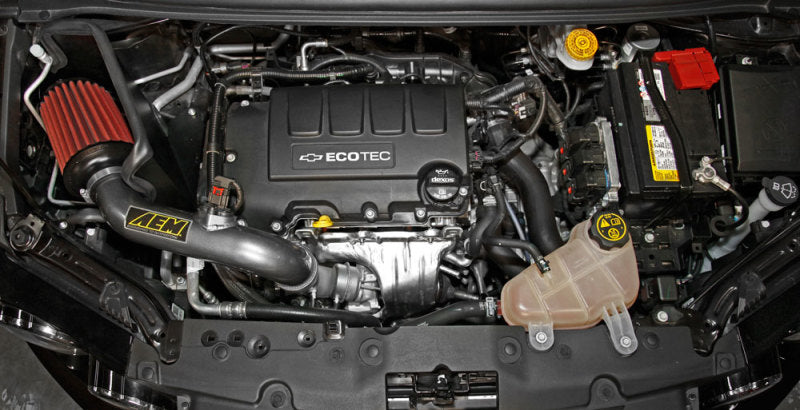 AEM 12-16 Chevrolet Sonic 1.4L L4 Gunmetal Gray Cold Air Intake - awdtuningtx