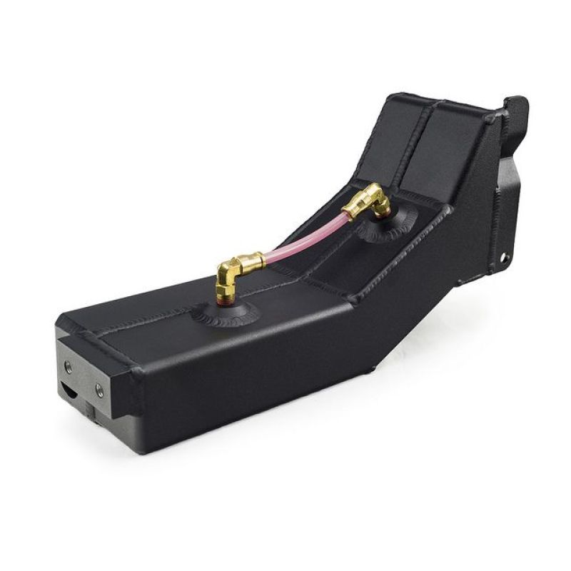 Killer B Dual Reservoir Tank (Wash / Coolant) for 08-14 Subaru WRX/STi - Black - awdtuningtx