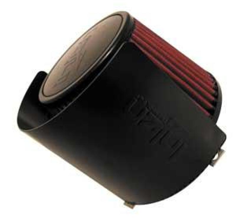 Injen Aluminum Air Filter Heat Shield Universal Fits 3.50 Black - awdtuningtx