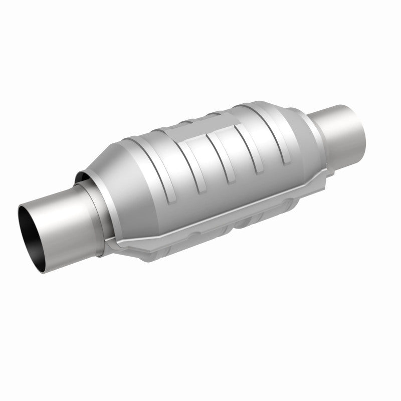 MagnaFlow Conv Univ 3in Inlet/Outlet Center/Center Round 9in Body L x 5.125in W x 13in Overall L - awdtuningtx