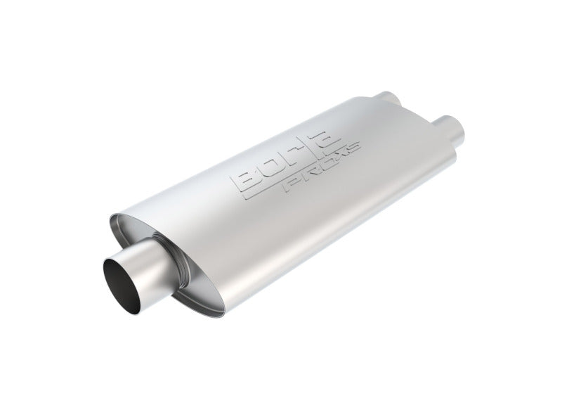 Borla 3in Inlet/Dual 2.25in Outlet Center/Dual Oval ProXS Muffler - awdtuningtx