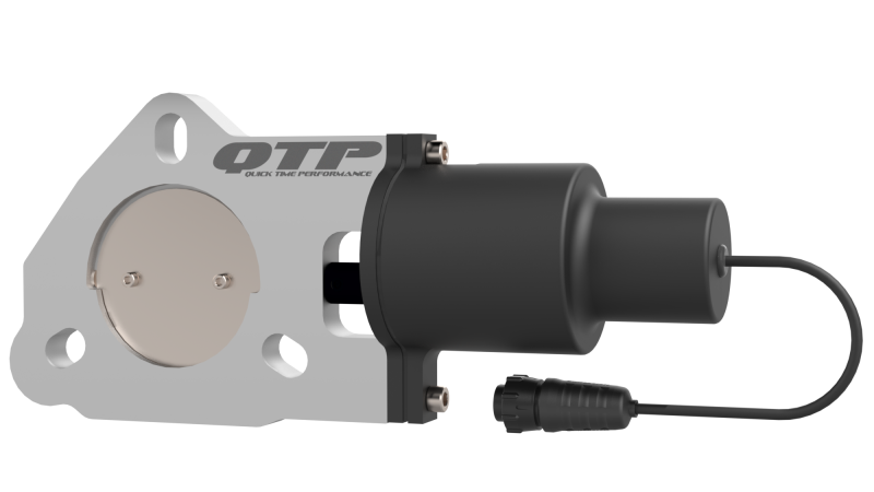 QTP 2.5in Bolt-On QTEC Electric Cutout Valve - Single - awdtuningtx
