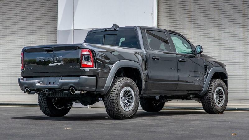 Borla 21-22 Dodge RAM 1500 TRX 6.2L V8 4WD CCSB 5in. Chrome-Plated Optional Tips - 304SS - awdtuningtx