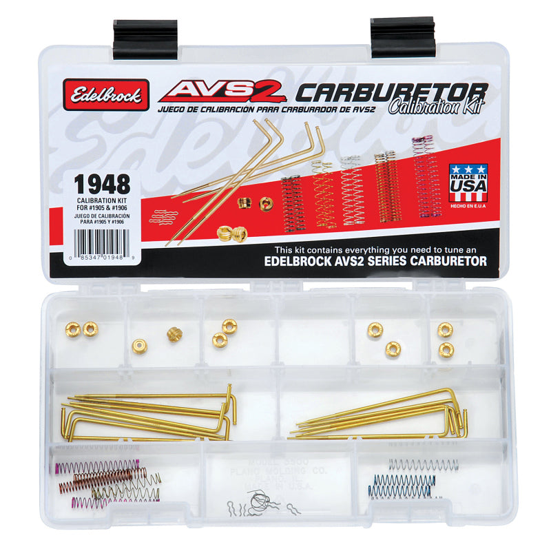 Edelbrock Calibration Kit for 1905 / 1906 - awdtuningtx