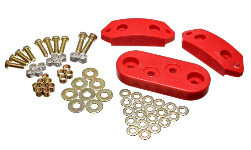 Energy Suspension 61-73 VW Beetle/70-73 Super Beetle Red Motor and Trans Mount Bushings (Inc H/W) - awdtuningtx