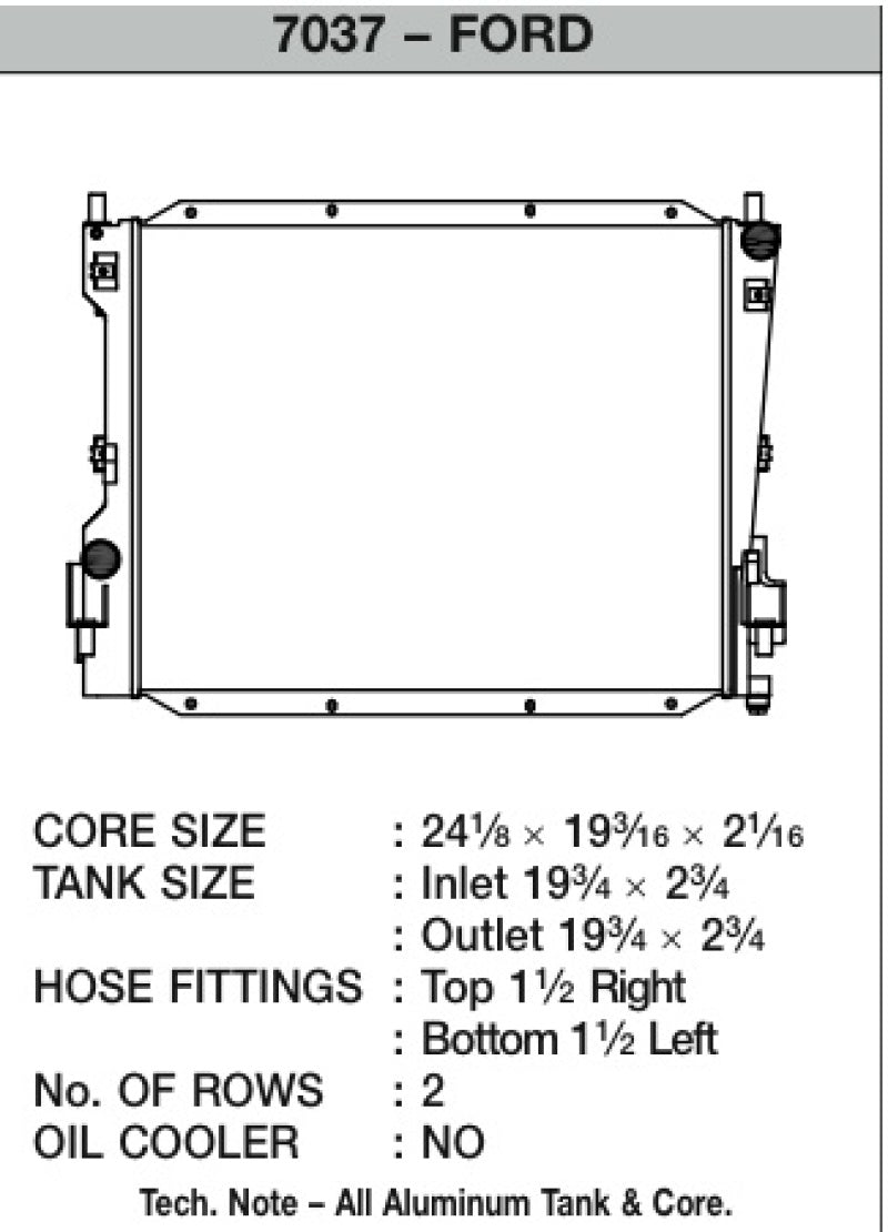 CSF 05-14 Ford Mustang Radiator - awdtuningtx