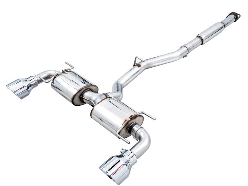 AWE Subaru BRZ/ Toyota GR86/ Toyota 86 Touring Edition Cat-Back Exhaust- Chrome Silver Tips - awdtuningtx