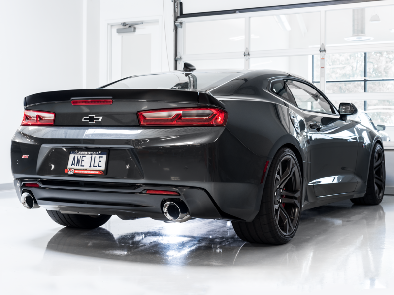 AWE Tuning 16-18 Chevrolet Camaro SS Axle-back Exhaust - Touring Edition (Chrome Silver Tips) - awdtuningtx