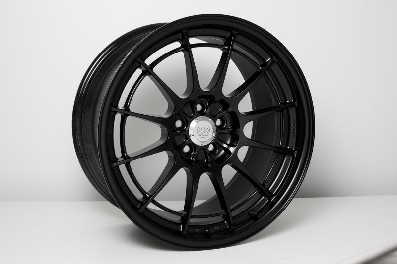 Enkei NT03+M 18x9.5 5x100 40mm Offset Black Wheel (Min Order Qty 40) - awdtuningtx