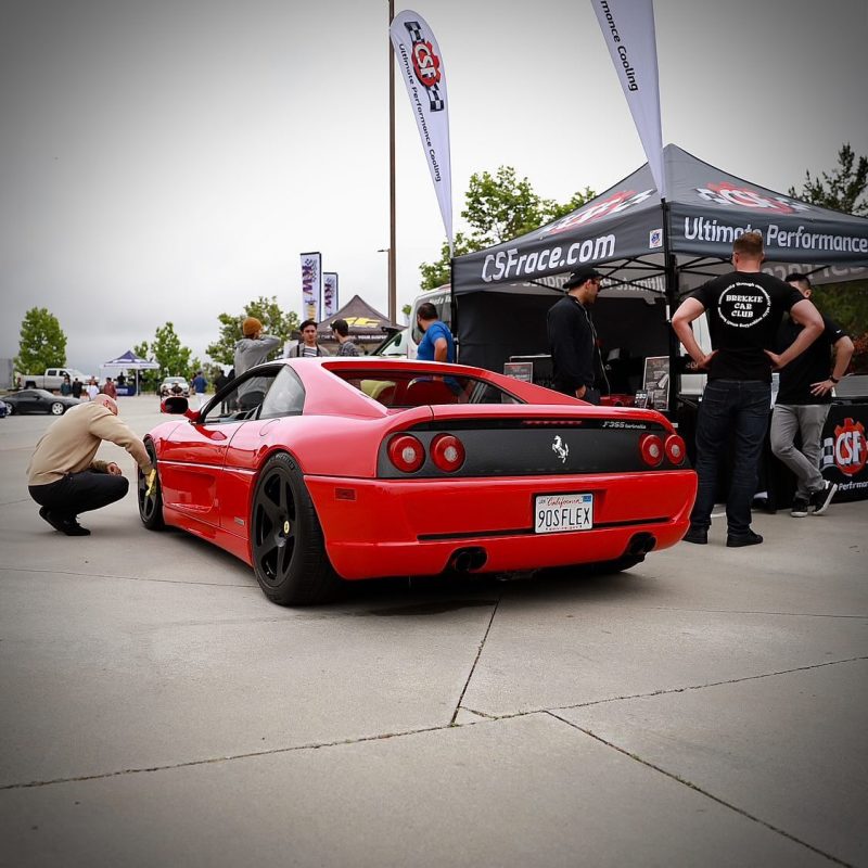 CSF Ferrari F355 High Performance All-Aluminum Radiator - Left - awdtuningtx