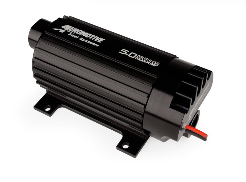Aeromotive 5.0 Brushless Spur Gear External Fuel Pump - In-Line - 5gpm - awdtuningtx