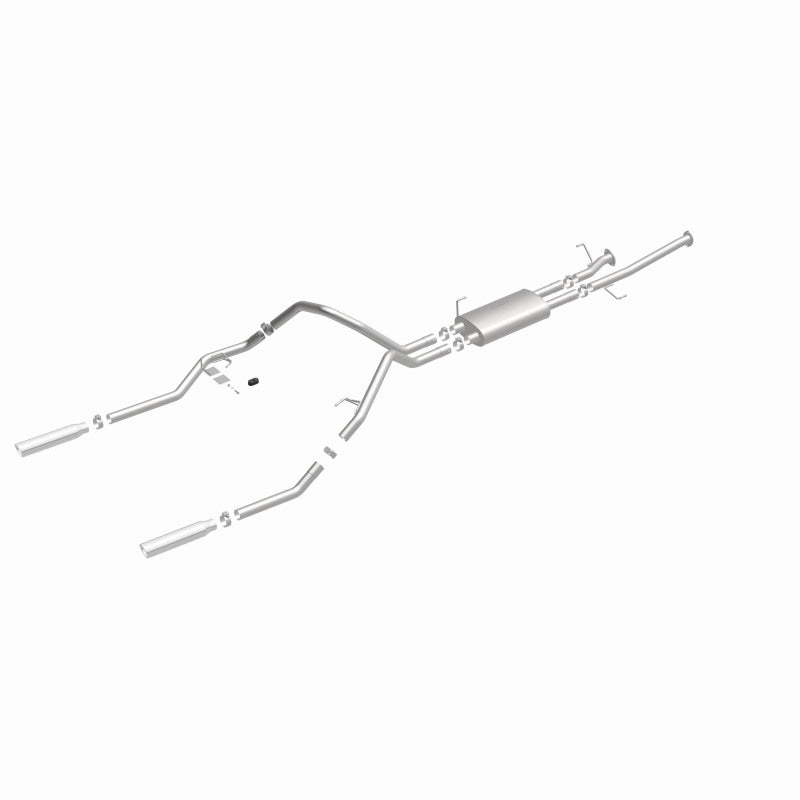 MagnaFlow 14 Toyota Tundra V8 4.6L/5.7L Stainless Cat Back Exhaust Dual Split Rear Exit - awdtuningtx