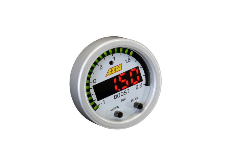 AEM X-Series Boost Pressure -30inHg 35psi Gauge - awdtuningtx