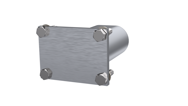 QTP 3in Weld-On QTEC Low Profile Conncetion Oval Tube Kit - awdtuningtx