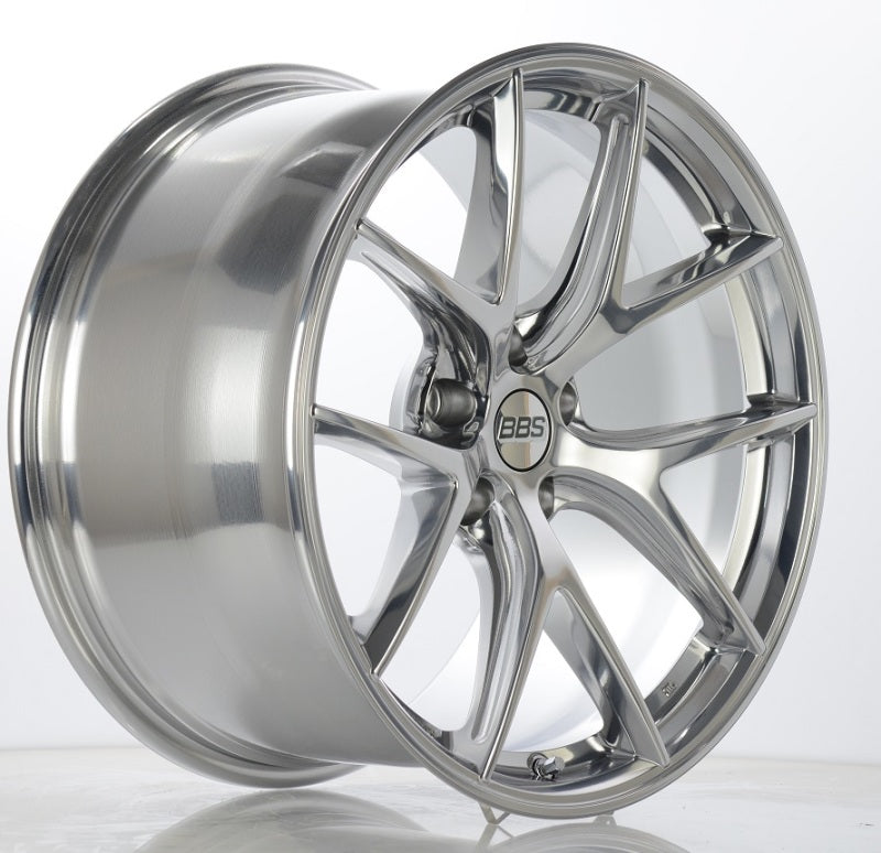 BBS CI-R 19x9 5x120 ET44 Ceramic Polished Rim Protector Wheel -82mm PFS/Clip Required - awdtuningtx