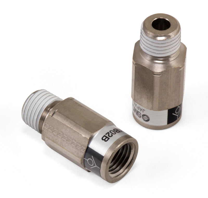 Air Lift Check Valve 1/4in FNPT x 1/4in MNPT - SMC - AKB02B-N02S - awdtuningtx