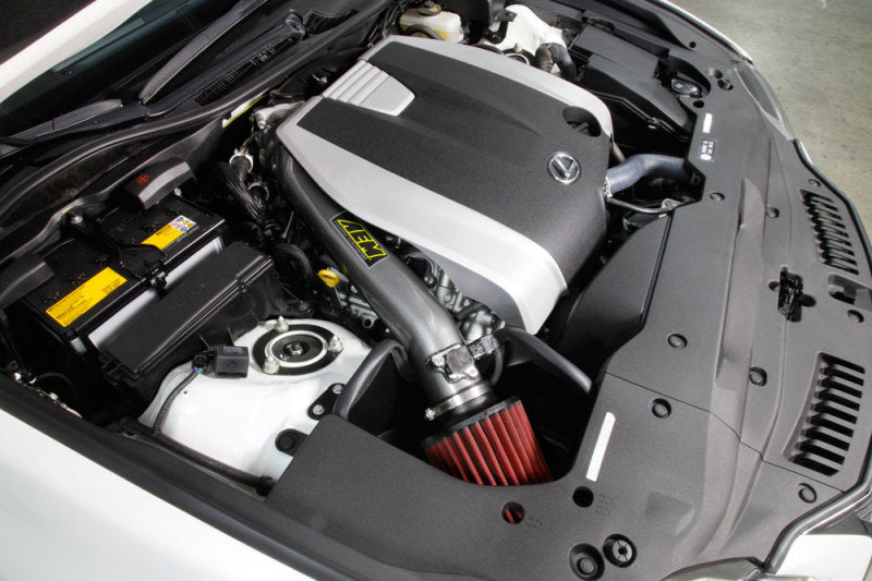 AEM 14-15 Lexus GS350 V6-3.5L F/I Gunmetal Gray Cold Air Intake - awdtuningtx