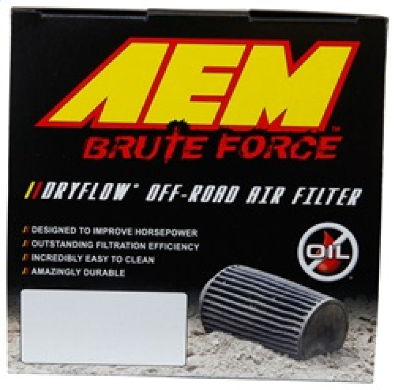 AEM 2.75 inch x 5 inch DryFlow Air Filter - awdtuningtx