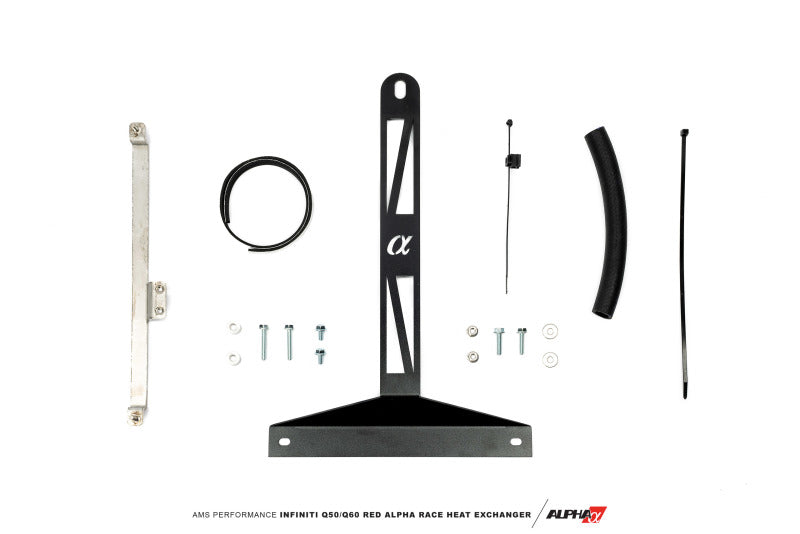 AMS Performance Infiniti 17+ Q60 / 16+ Q50 3.0TT VR30 Alpha Race Heat Exchanger - awdtuningtx