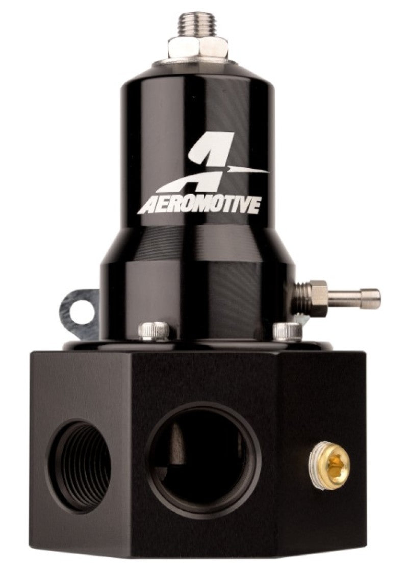 Aeromotive Adjustable Fuel Pressure Regulator 30-120PSI .313 Valve -3x -8 / 1x -10 Inlet -10 Return - awdtuningtx