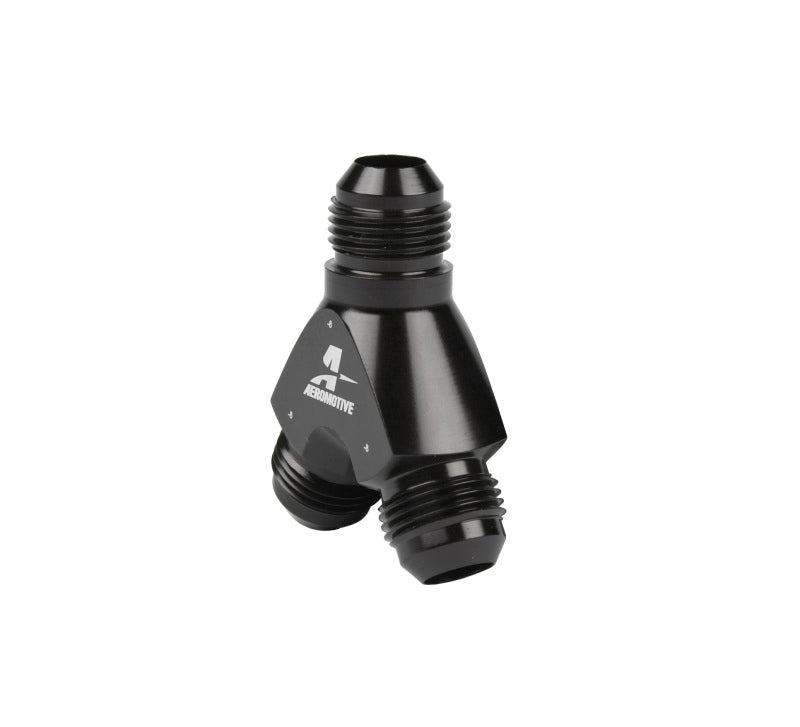 Aeromotive Y-Block - AN-08 - 2x AN-08 - awdtuningtx
