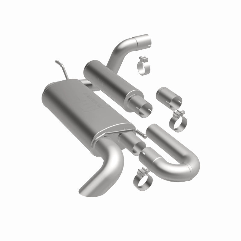 MagnaFlow 18-23 Jeep Wrangler JL 2.0L/3.6L Overland Series Axle-Back Exhaust - awdtuningtx