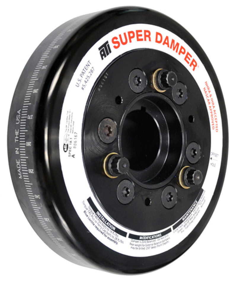ATI Damper - 7.074in - Steel - Chevy BB - 3 Ring - 1Pc - awdtuningtx