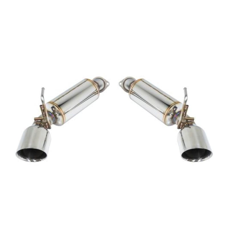 Remark 09-19 Nissan 370z Axle Back Exhaust w/Stainless Single Wall Tip - awdtuningtx