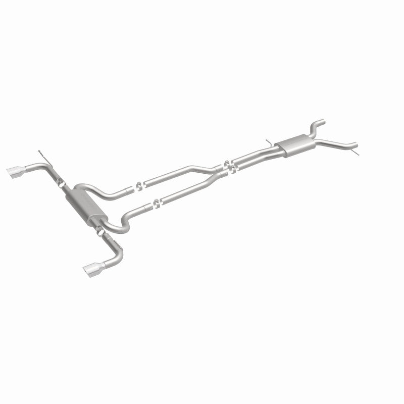MagnaFlow 07 Audi Q7 V8 4.2L Dual Split Rear Exit Stainless Cat-Back Perf Exhaust - awdtuningtx