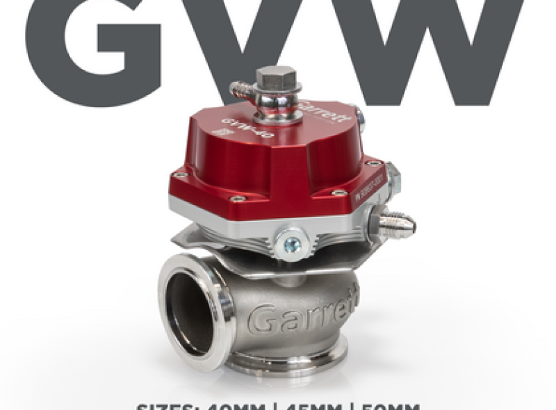Garrett GVW-45 45mm Wastegate Kit - Red - awdtuningtx