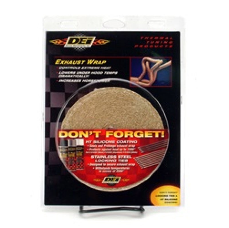 DEI Exhaust Wrap 1in x 50ft - Tan - awdtuningtx