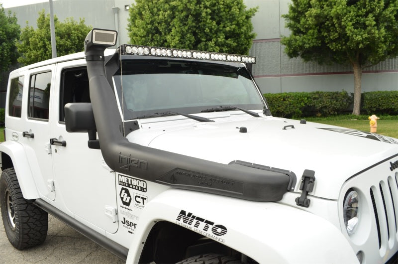 Injen 07-18 Jeep Wrangler (JK) 3.6L V6 Deep Water Crossing Snorkel for Evolution Intake - awdtuningtx