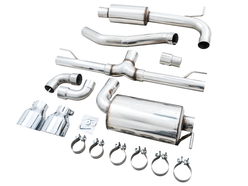 AWE 2022 VW GTI MK8 Touring Edition Exhaust - Chrome Silver Tips - awdtuningtx