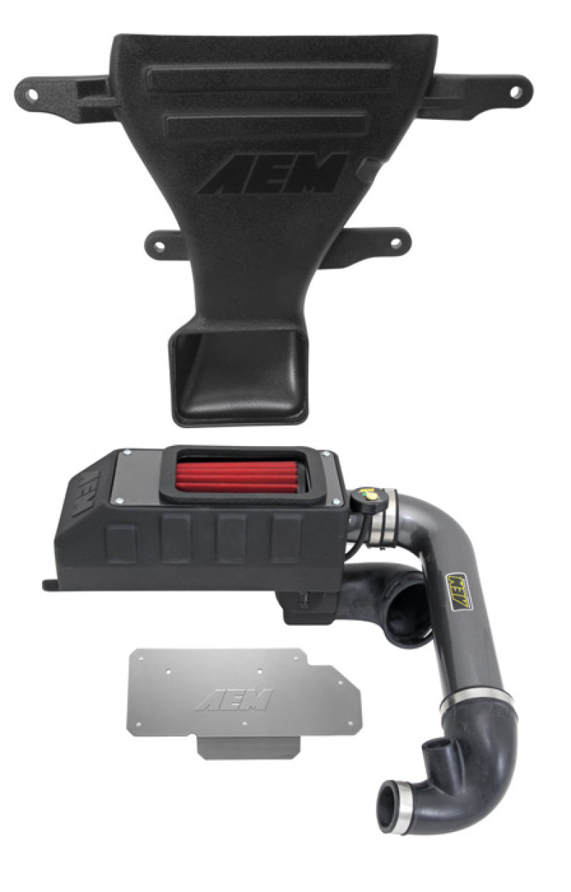 AEM 07-10 Mini Cooper S 1.6L / 10 Mini Cooper S Clubman 1.6L (w/o MAF) Gunmetal Gray Cold Air Intake - awdtuningtx