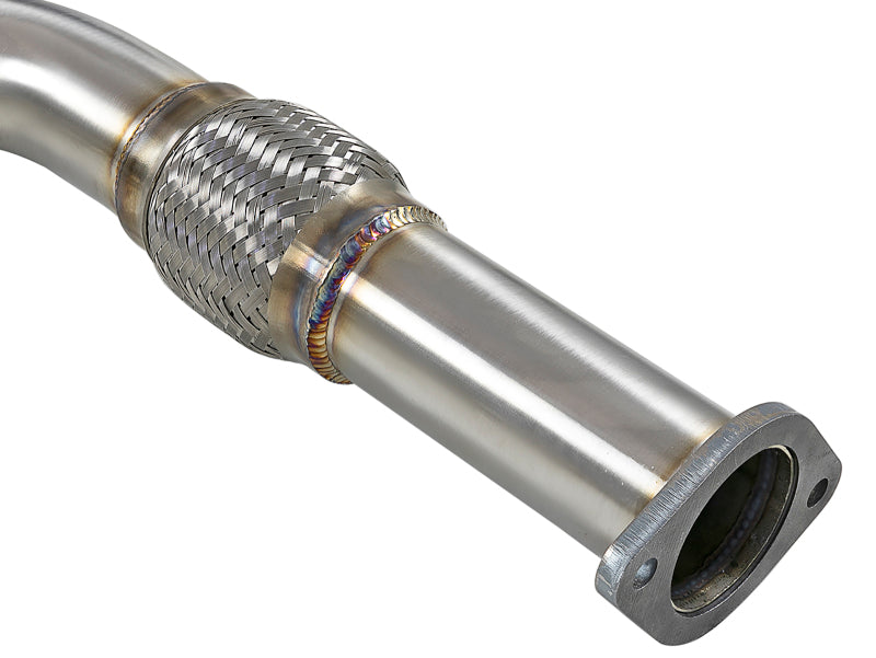 aFe Takeda 2.5in to 3in 304 SS Y-Pipe Exhaust System 16-18 Infiniti Q50/Q60 V6-3.0L (tt) - awdtuningtx
