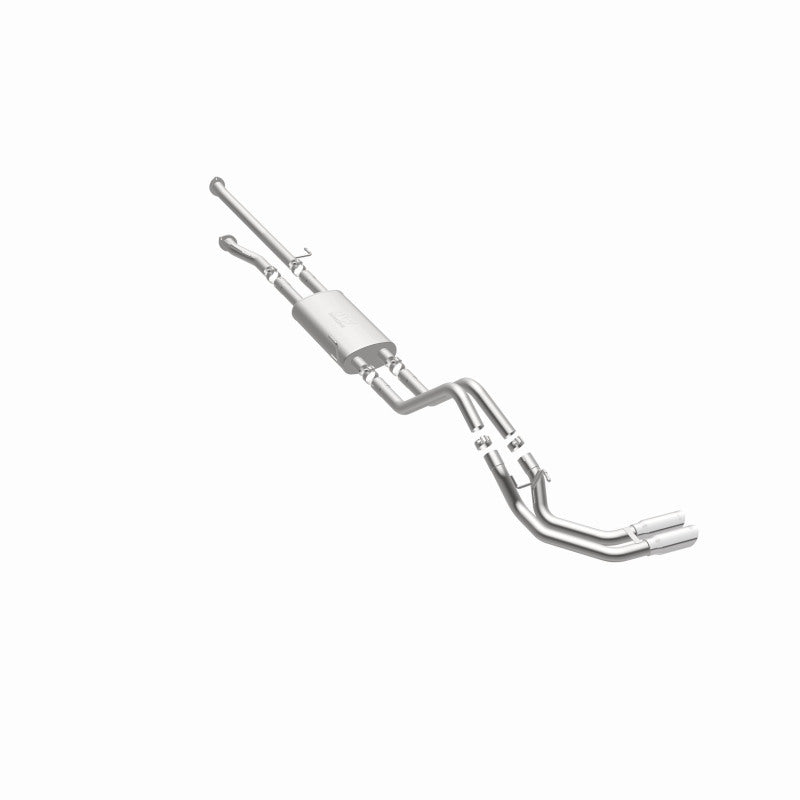 MagnaFlow 14 Toyota Tundra V8 4.6L/5.7L Stainless C/b Exhaust Dual same side pass. rear tire - awdtuningtx