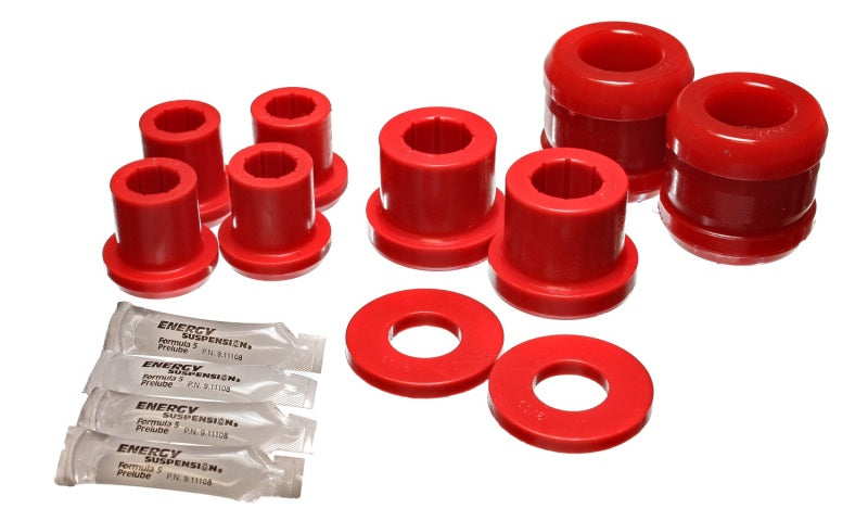 Energy Suspension 04-07 Mazda RX8 Red Front Control Arm Bushing Set - awdtuningtx