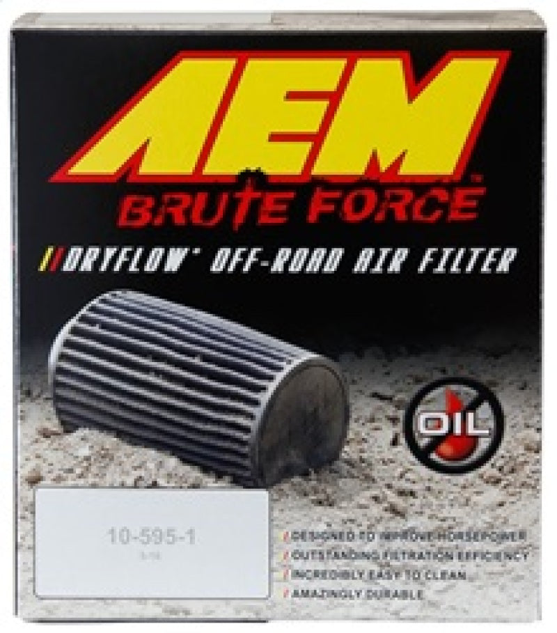 AEM 2.75 inch x 5 inch DryFlow Air Filter - awdtuningtx