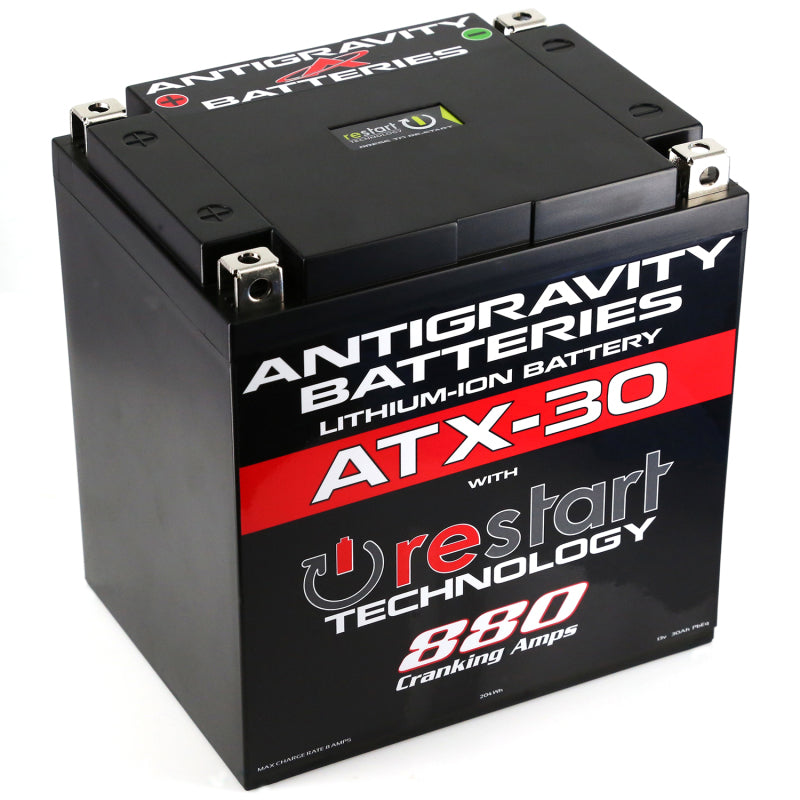Antigravity YTX30 Lithium Battery w/Re-Start - awdtuningtx