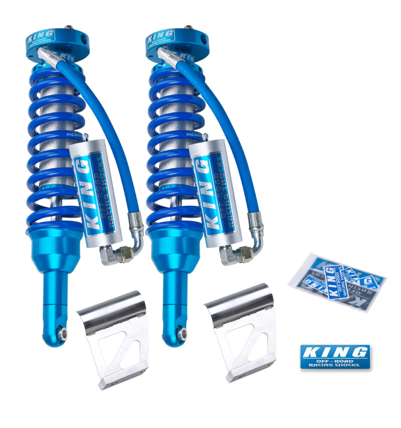King Shocks 2005+ Toyota Tacoma (6 Lug) Front 2.5 Dia Remote Reservoir Coilover (Pair) - awdtuningtx