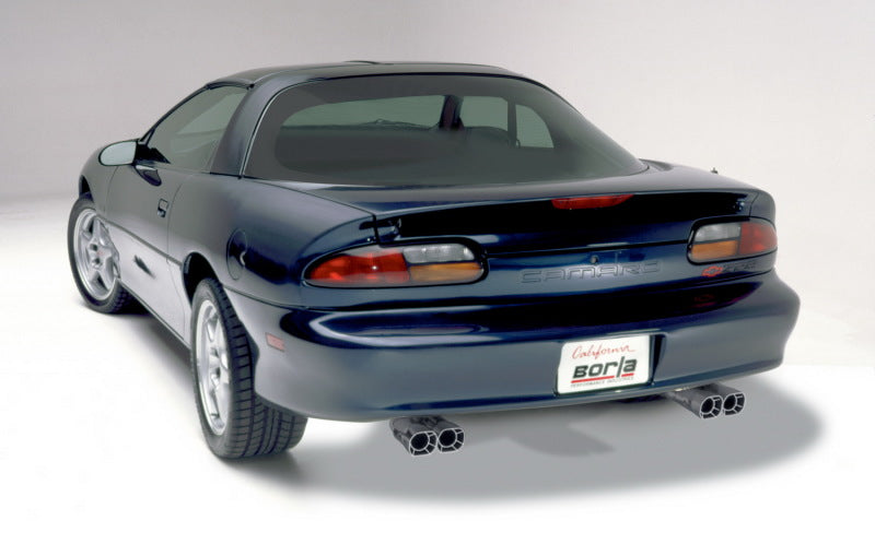 Borla 98-01 CAMARO/TRANS AM 5.7L V8 AT/MT Catback Exhaust Quad Tips - awdtuningtx
