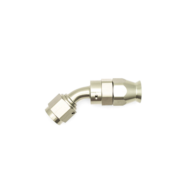 DeatschWerks 6AN Female Swivel 45-Degree Hose End PTFE (Incl. 1 Olive Insert) - awdtuningtx