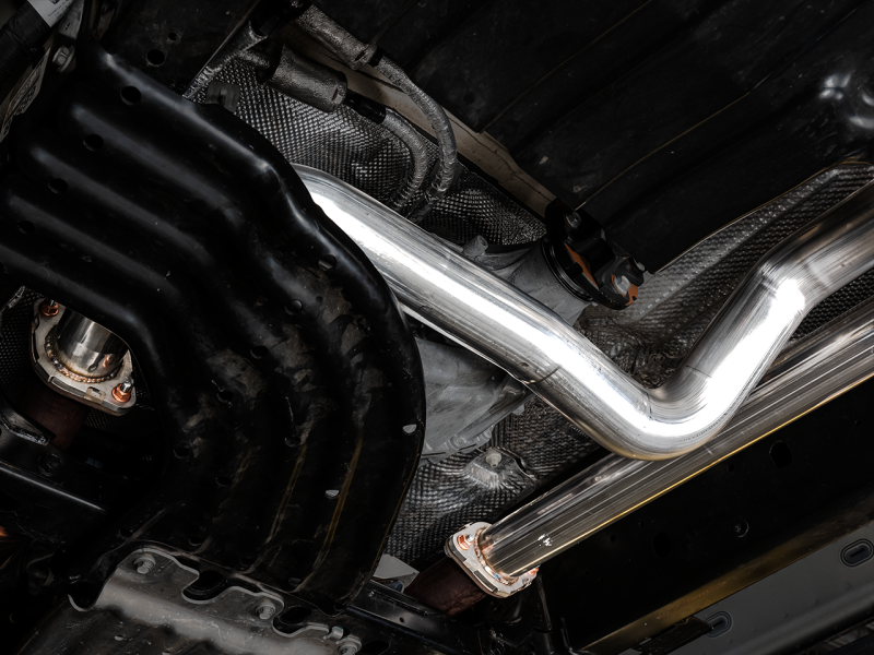 AWE Tuning 2021 RAM 1500 TRX 0FG Cat-Back Exhaust - Diamond Black Tips - awdtuningtx